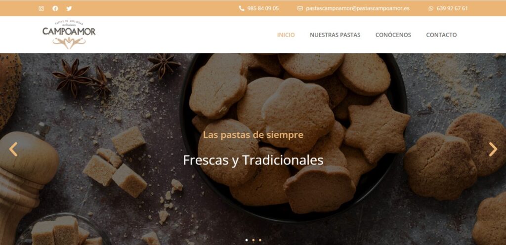 pastas-campoamor-diseño-web-españa